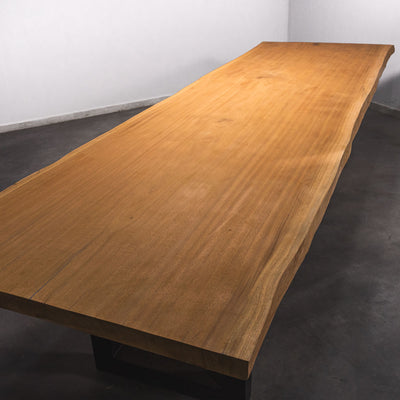 Baumscheiben Esstisch Sipo  - 430 x 125 x 7 cm