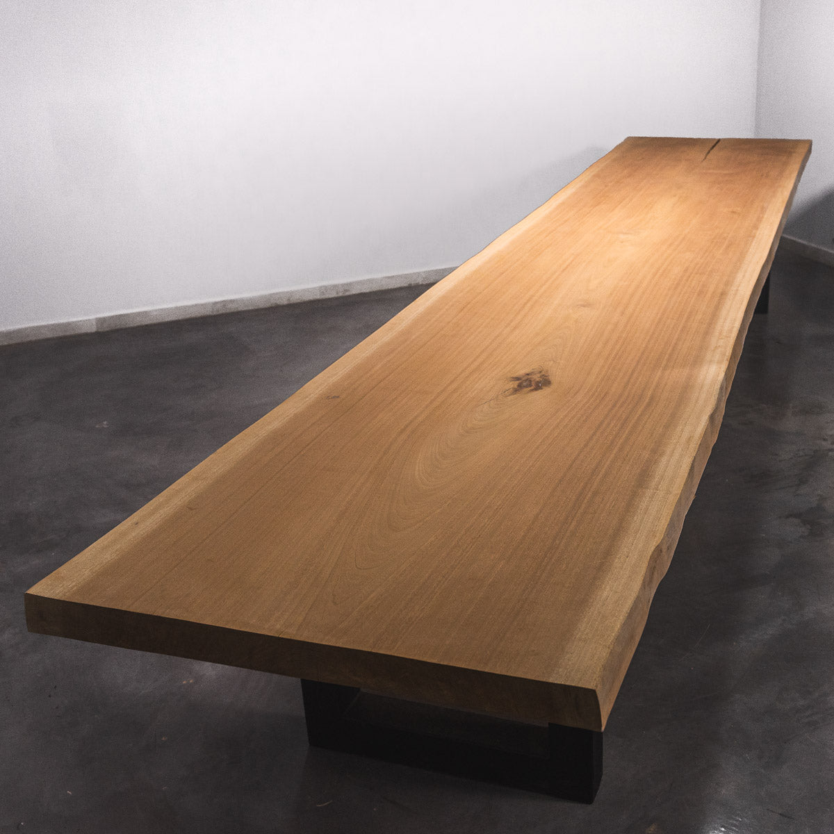 Baumscheiben Esstisch Sapelli - 480 x 100 x 7 cm