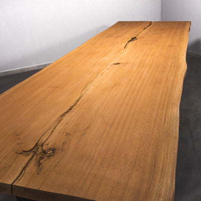Baumscheiben Esstisch Sipo  - 415 x 130 x 7 cm