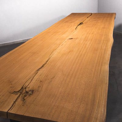Baumscheiben Gartentisch Sipo  - 415 x 130 x 7 cm