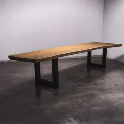 Baumscheiben Esstisch Tali  - 390 x 110 x 7 cm