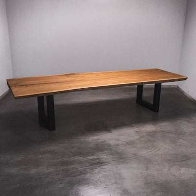 Baumscheiben Gartentisch Sipo  - 350 x 90 x 7 cm