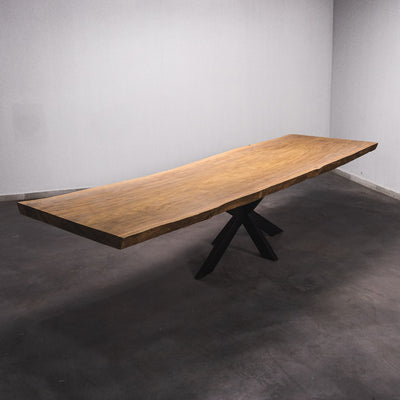 Baumscheiben Gartentisch Tali  - 330 x 100 x 7 cm