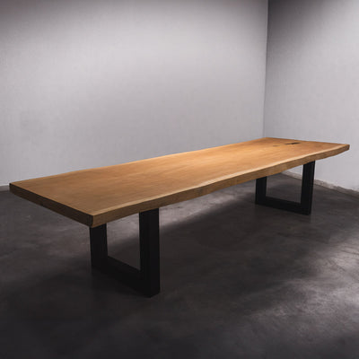 Baumscheiben Esstisch Sapelli - 360 x 115 x 7 cm
