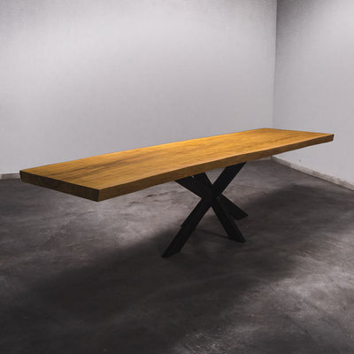 Baumscheiben Gartentisch Bilinga  - 320 x 85 x 7 cm