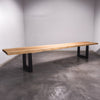 Baumscheiben Esstisch Sapelli - 460 x 90 x 7 cm