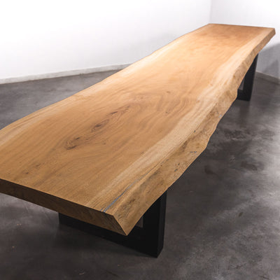 Baumscheiben Esstisch Sapelli - 460 x 90 x 7 cm