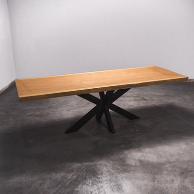 Baumscheiben Esstisch Sapelli - 240 x 90 x 7 cm