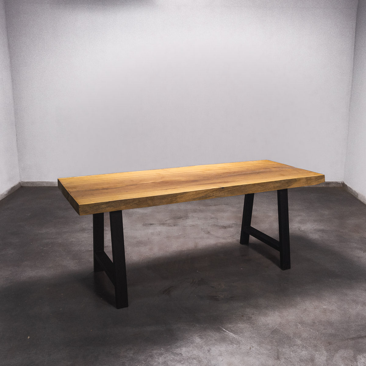 Baumscheiben Esstisch Iroko - 210 x 100 x 7 cm