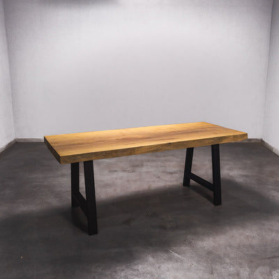 Baumscheiben Esstisch Iroko - 210 x 100 x 7 cm