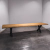 Baumscheiben Esstisch Sapelli - 410 x 115 x 7 cm