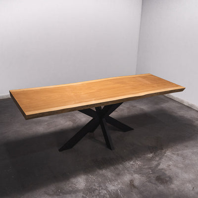 Baumscheiben Gartentisch Sapelli - 250 x 85 x 7 cm