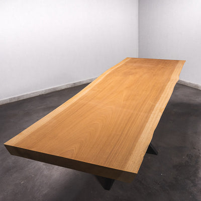 Baumscheiben Gartentisch Sapelli - 250 x 85 x 7 cm