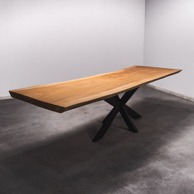 Baumscheiben Esstisch Sipo  - 290 x 95 x 7 cm