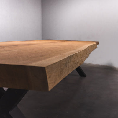 Baumscheiben Esstisch Sipo  - 350 x 130 x 7 cm