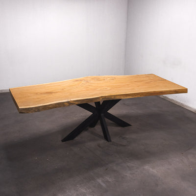 Baumscheiben Esstisch Doussie  - 270 x 100 x 7 cm