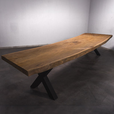 Baumscheiben Gartentisch Tali  - 425 x 110 x 7 cm