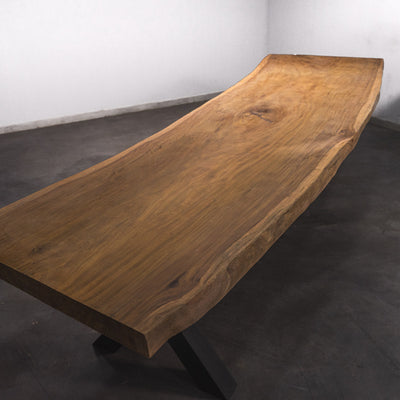 Baumscheiben Gartentisch Tali  - 425 x 110 x 7 cm