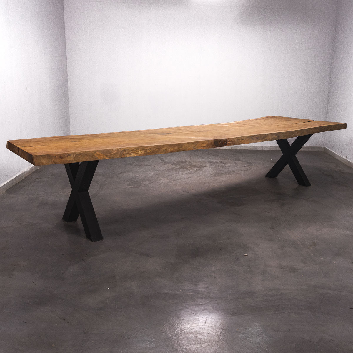 Baumscheiben Gartentisch Tali  - 400 x 95 x 7 cm
