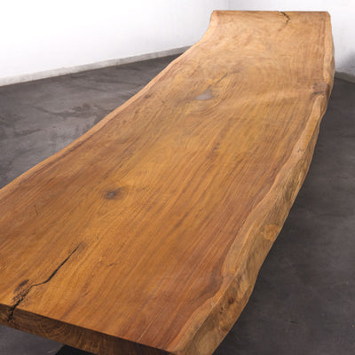 Baumscheiben Gartentisch Tali  - 400 x 95 x 7 cm