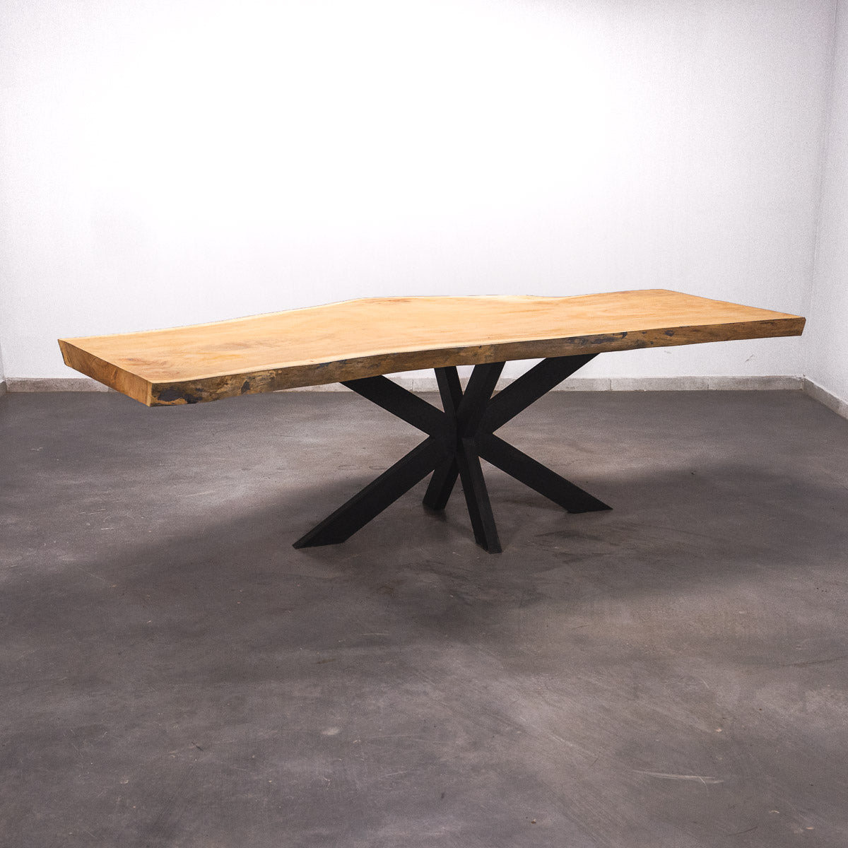 Baumscheiben Esstisch Doussie  - 260 x 105 x 7 cm