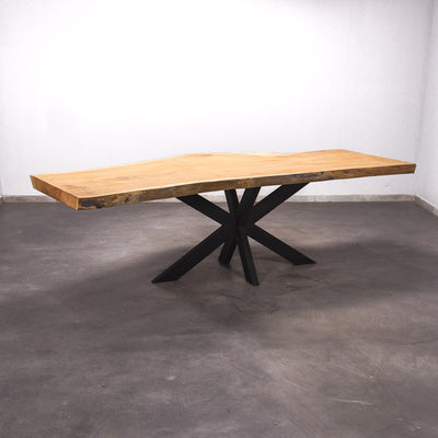 Baumscheiben Esstisch Doussie  - 260 x 105 x 7 cm