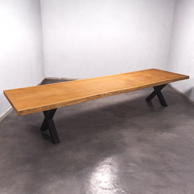 Baumscheiben Gartentisch Sipo  - 435 x 120 x 7 cm