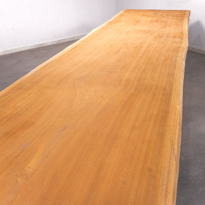 Baumscheiben Esstisch Sipo  - 435 x 120 x 7 cm
