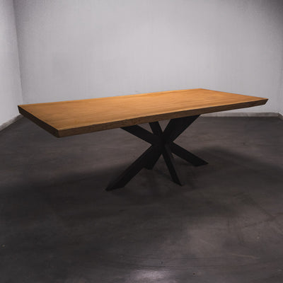 Baumscheiben Esstisch Sipo  - 225 x 110 x 7 cm