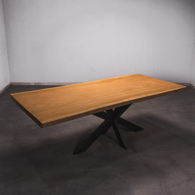 Baumscheiben Esstisch Sipo  - 225 x 110 x 7 cm