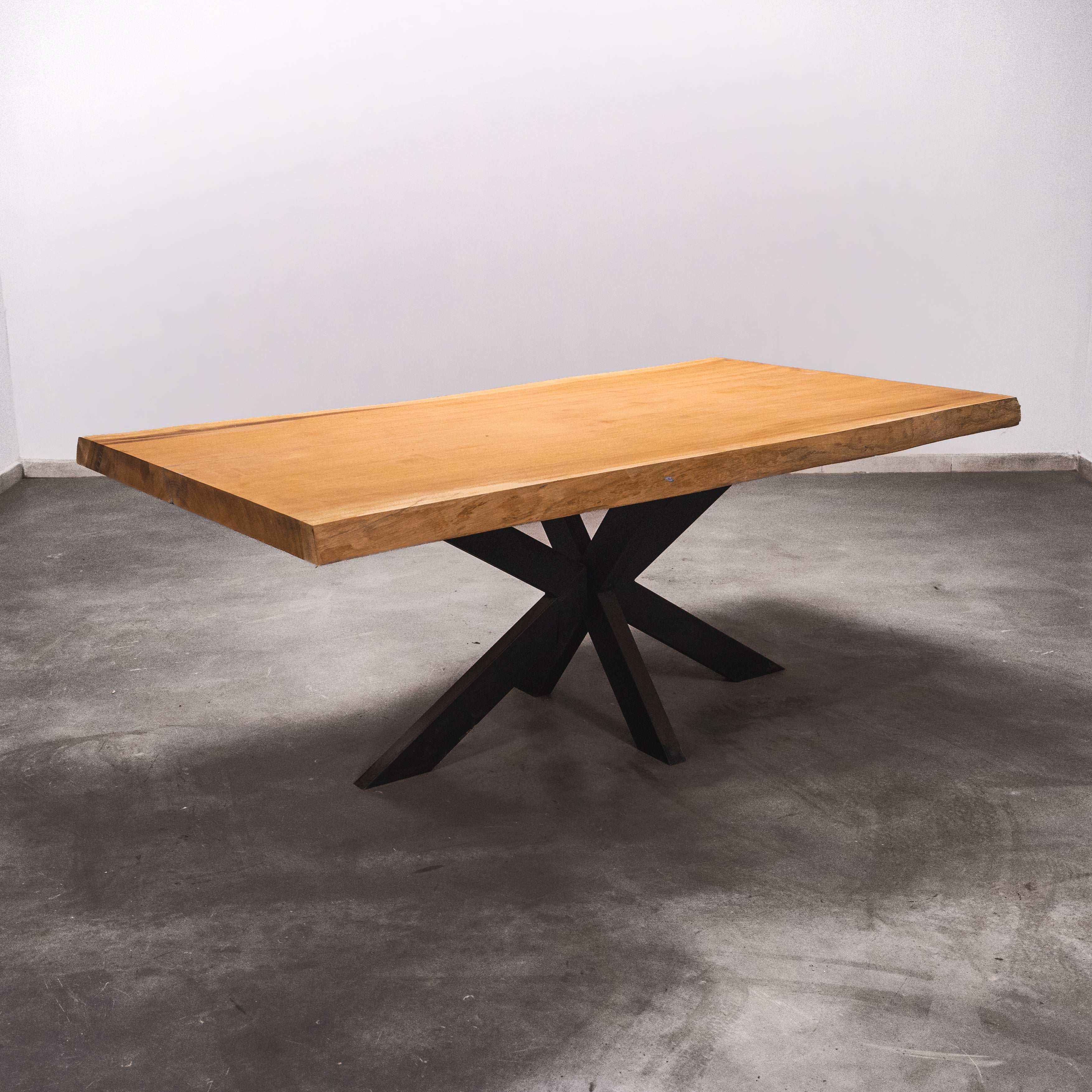 Baumscheiben Esstisch Sipo  - 200 x 110 x 7 cm