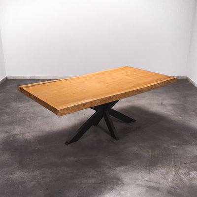 Baumscheiben Esstisch Sipo  - 200 x 110 x 7 cm