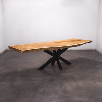 Baumscheiben Esstisch Doussie  - 265 x 100 x 7 cm