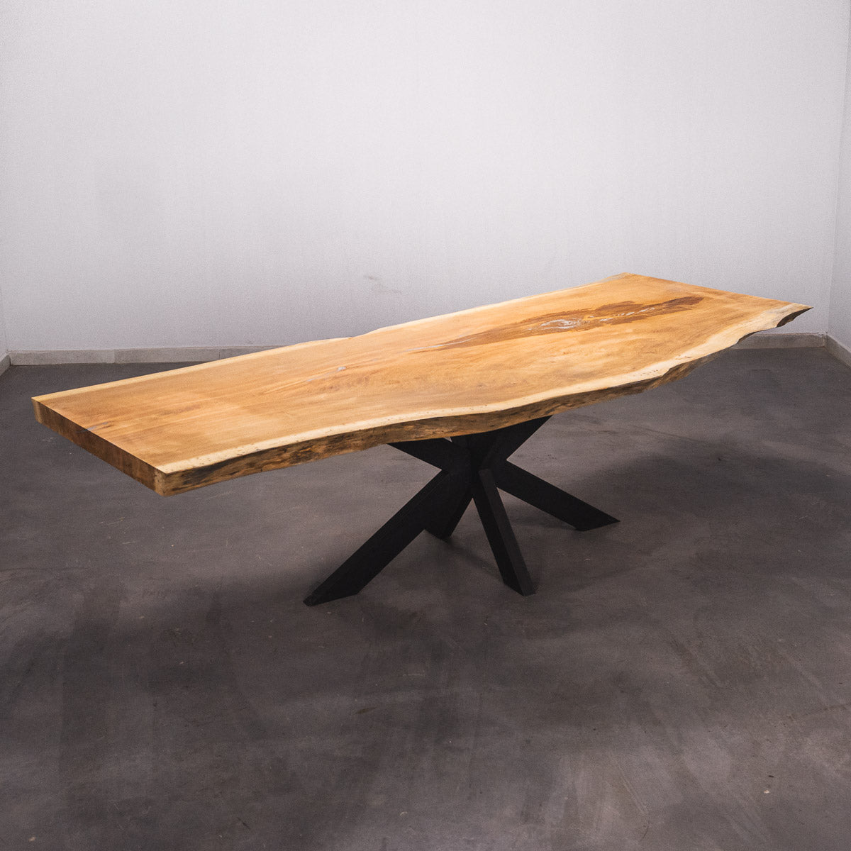 Baumscheiben Esstisch Doussie  - 265 x 100 x 7 cm