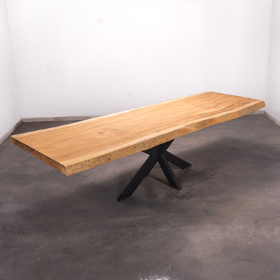 Baumscheiben Esstisch Sipo  - 300 x 95 x 7 cm