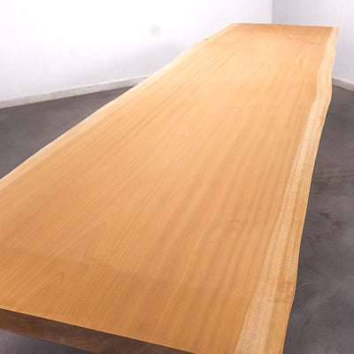 Baumscheiben Esstisch Sapelli - 370 x 100 x 7 cm