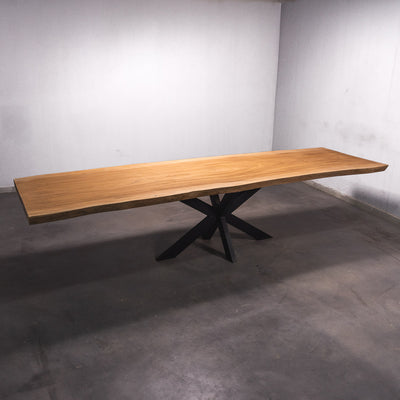 Baumscheiben Esstisch Sipo  - 350 x 100 x 7 cm