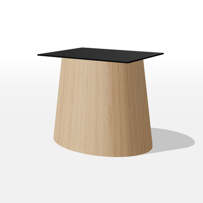 Konische Holzsäule aus Eichenholz