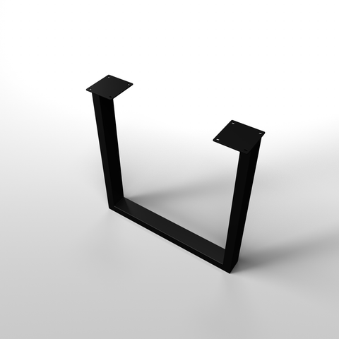 U Tischgestell (schmal) (Satz)