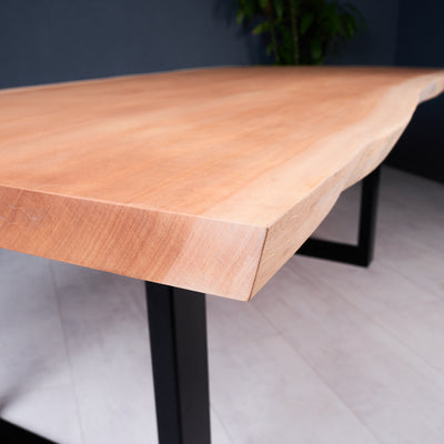 Baumscheiben Esstisch Sipo  - 220 x 110 x 7 cm