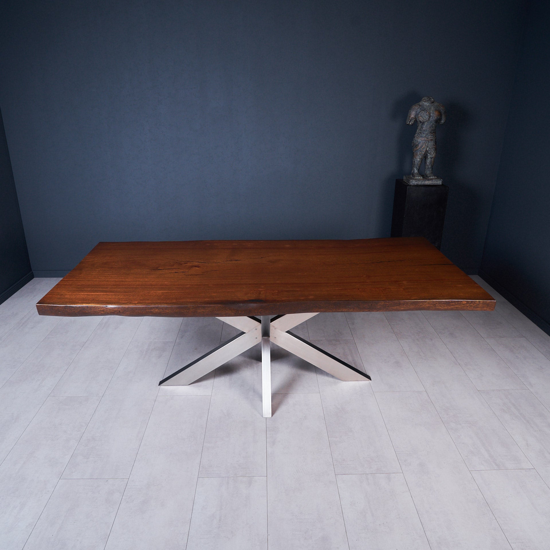 Baumscheiben Esstisch Basralocus - 220 x 95 CM