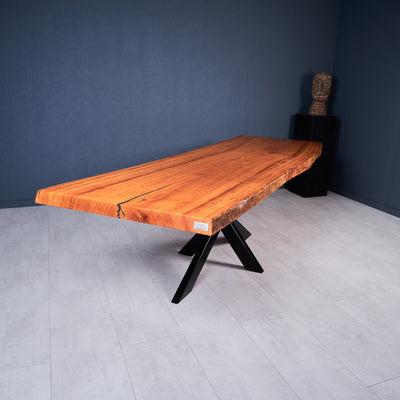 Baumscheiben Esstisch Basralocus - 270 x 85 CM