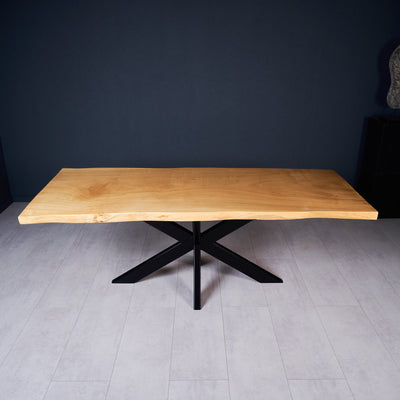 Baumscheiben Esstisch Avodiré - 220 x 90 x 5,5 cm