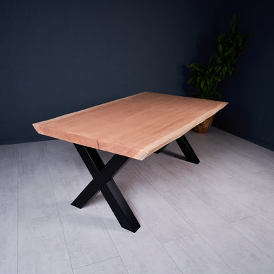 Baumscheiben Esstisch Sipo  - 200 x 110 x 7 cm