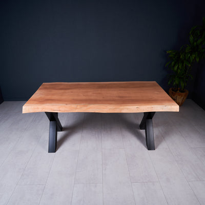 Baumscheiben Esstisch Sipo  - 185 x 100 x 7 cm