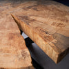 Baumscheiben Esstisch Pappel - ca. ⌀ 137cm