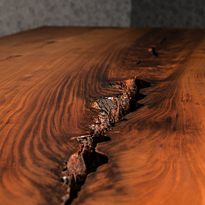 Baumscheiben Konferenztisch Khaya - 360 x 152 x 6 cm